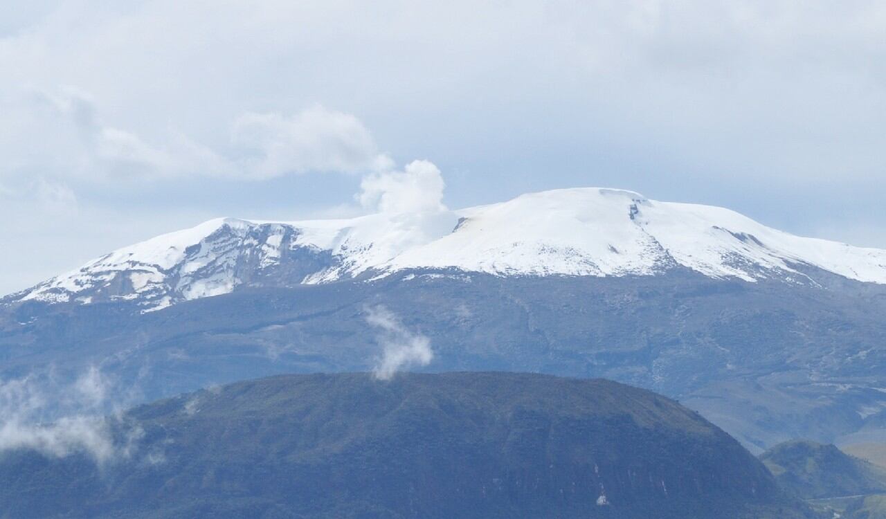 El Nevado del Ruíz ha presentado gran actividad en los últimos días.