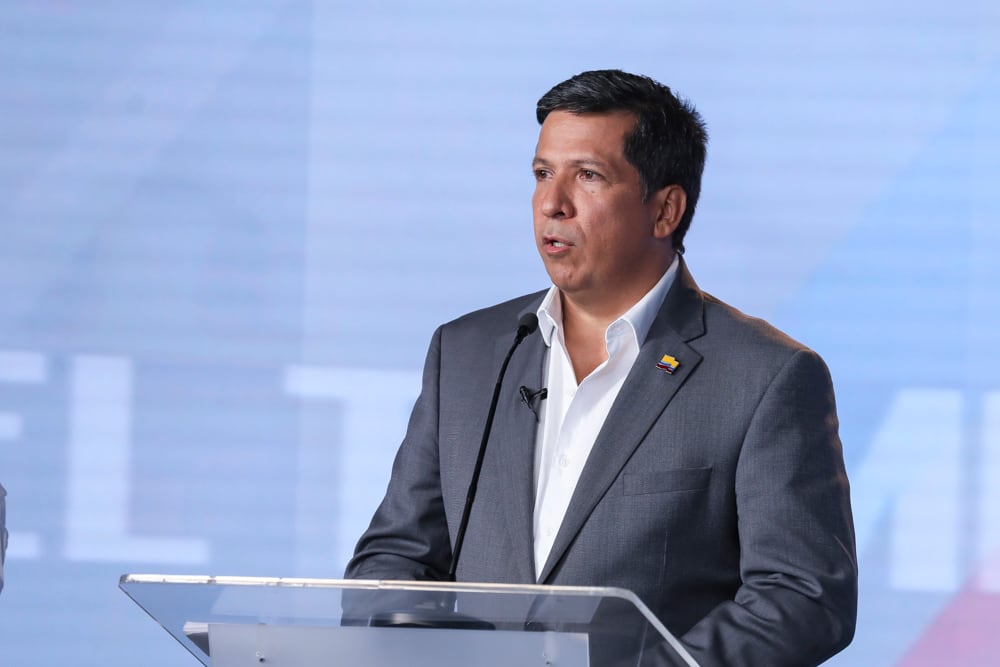 Debate de candidatos a la Vicepresidencia Rodrigo Lara Sánchez