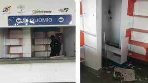 En el lugar habían más de 100 libros, neveras y ventiladores, que habían sido donados el año pasado.