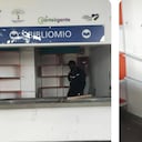 En el lugar habían más de 100 libros, neveras y ventiladores, que habían sido donados el año pasado.