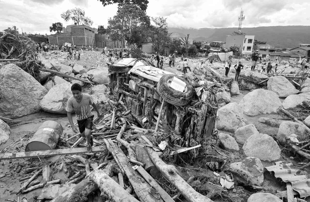 El pueblo quedó desordenado, no hay calles, no hay nada. Foto: Carlos Julio Martínez / SEMANA