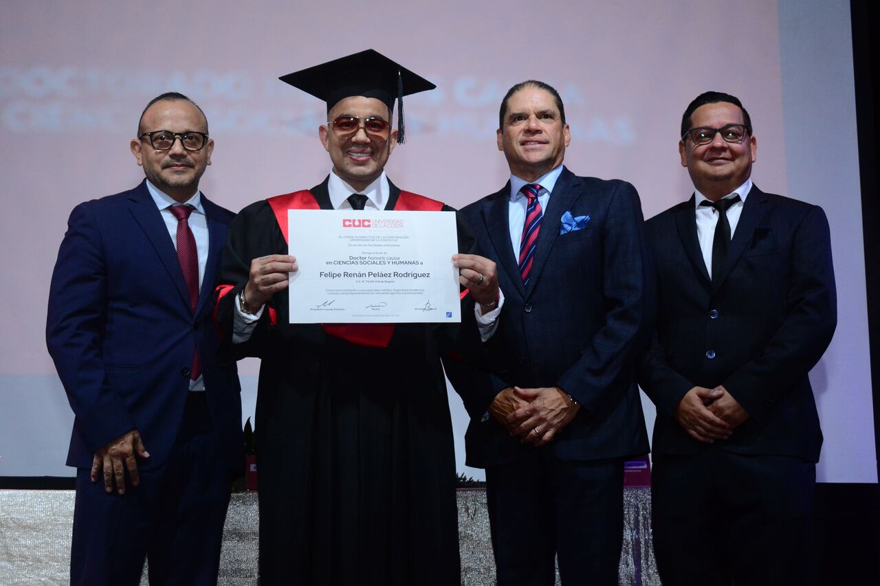 Desde la Universidad de la Costa expresaron su orgullo por tener a uno de los más grandes artistas y compositores de la música colombiana.