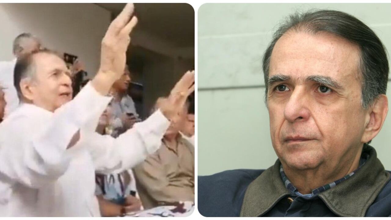 Alberto Santofimio Botero, en Ibagué y días antes de salir de la cárcel.