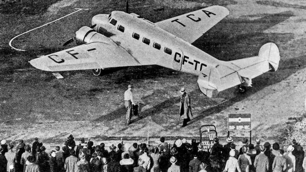 El primero de septiembre de 1937 se realizó el primer vuelo de Air Canada.