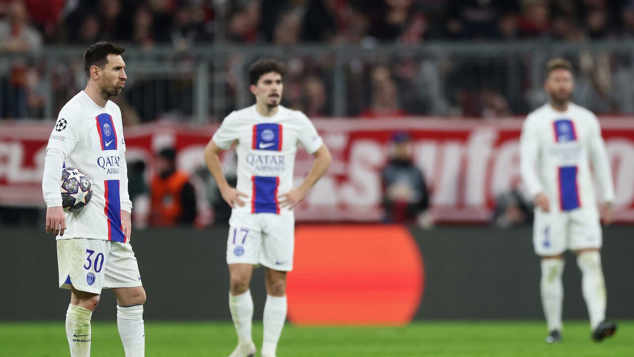 Lionel Messi se despidió nuevamente de la Champions League.