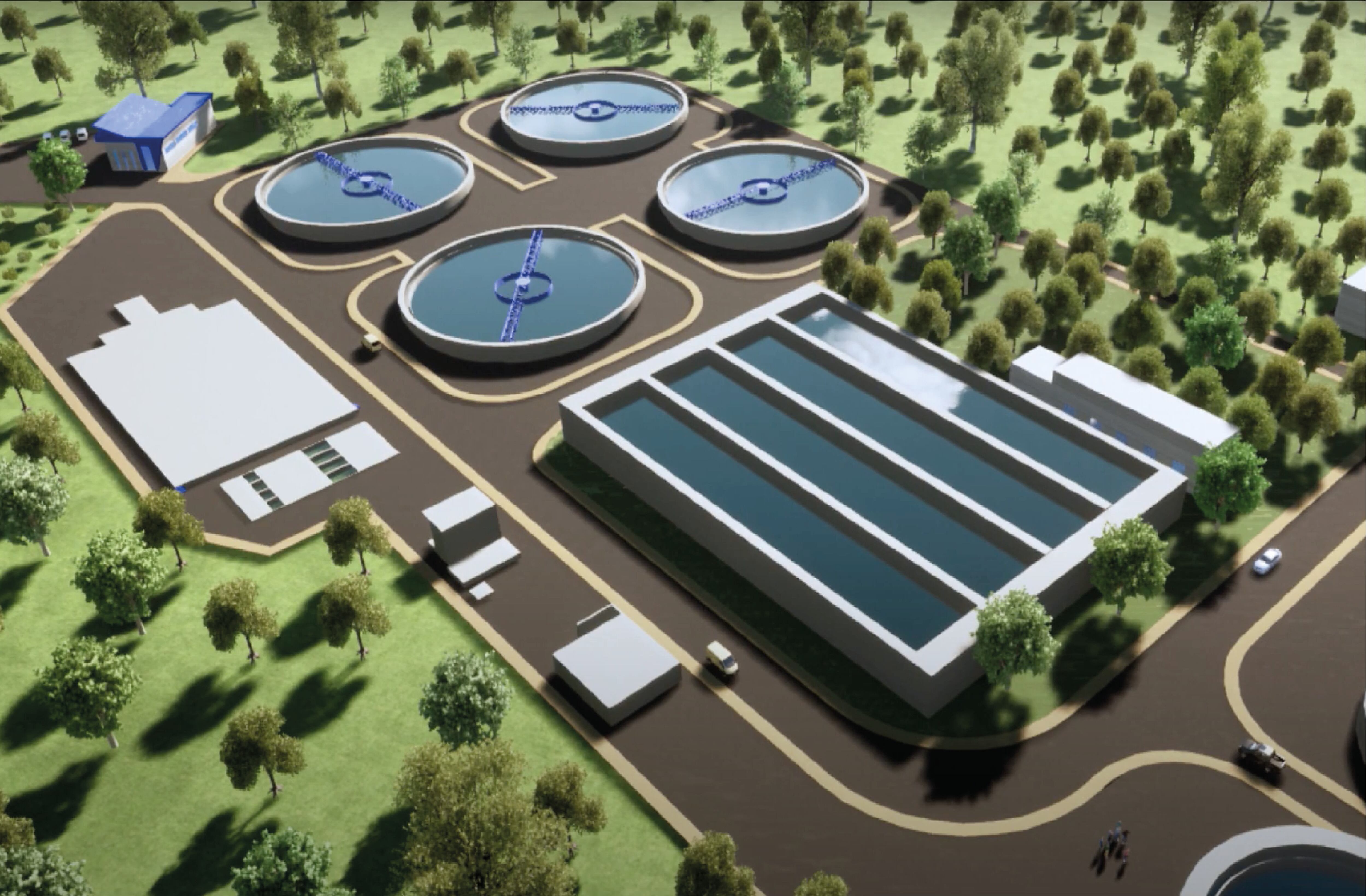 Planta de Tratamiento de Agua Residuales (PTAR), que costará 485 mil millones de pesos.