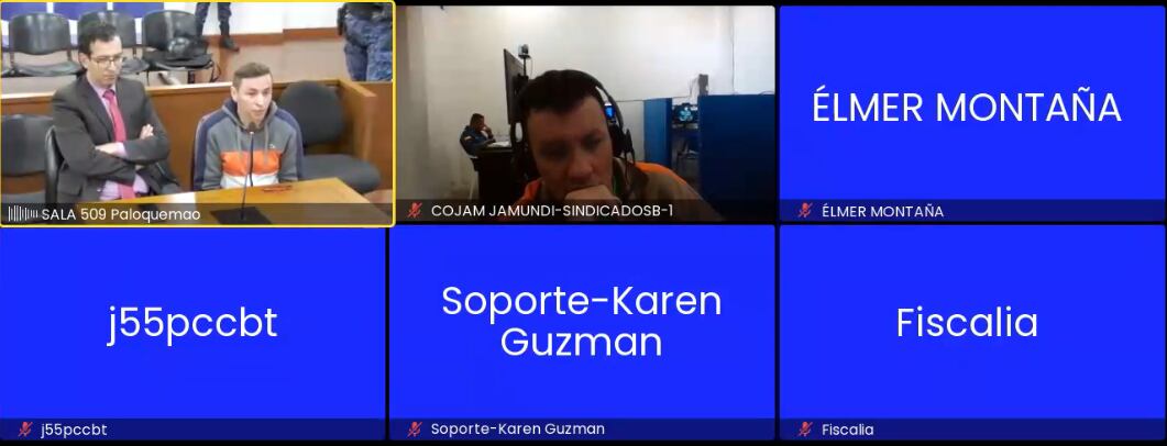 Jhonier Leal asistió por primera vez a una audiencia de manera presencial en el proceso por la muerte de su hermano, el estilista Mauricio Leal.