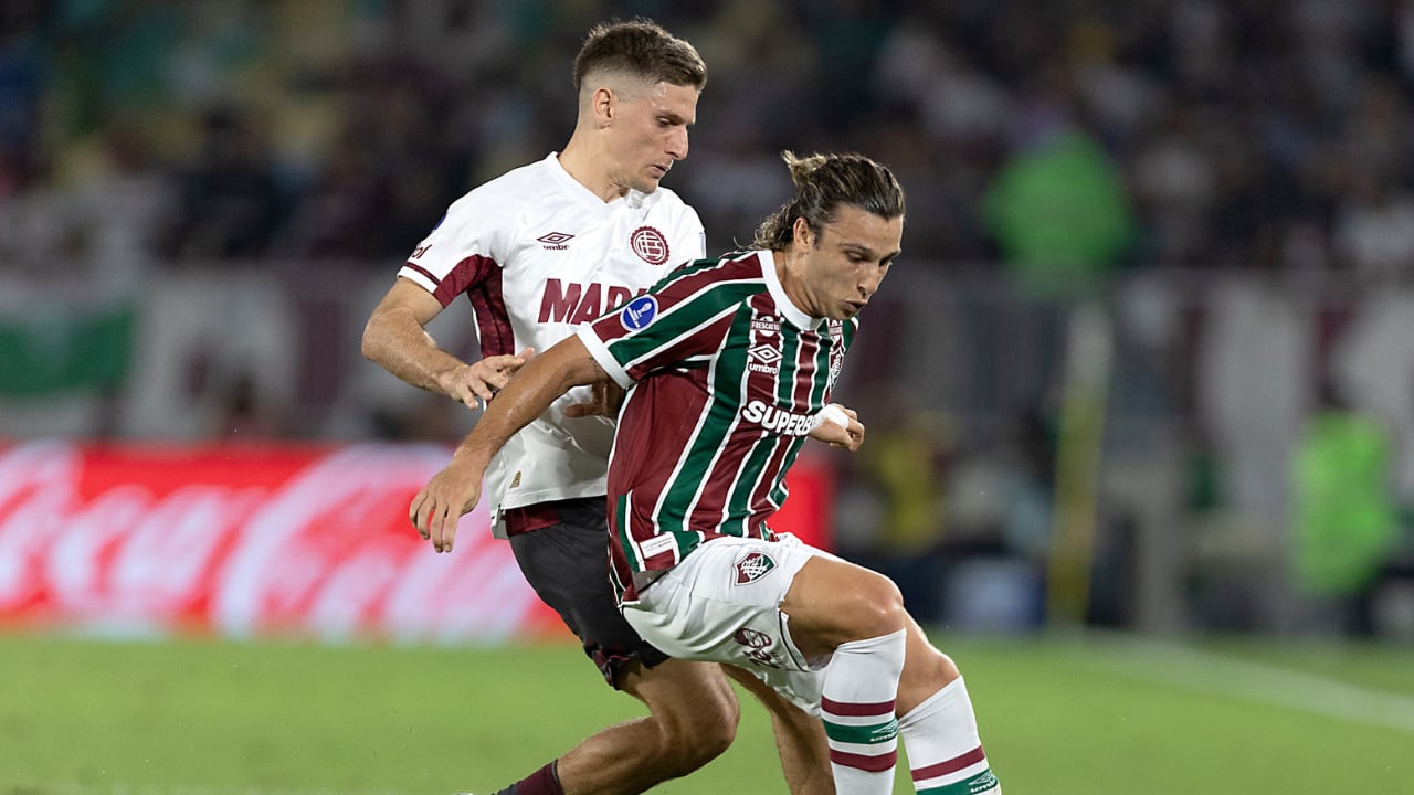 Fluminense vs. Lanús por cuartos de final de Copa Sudamericana.