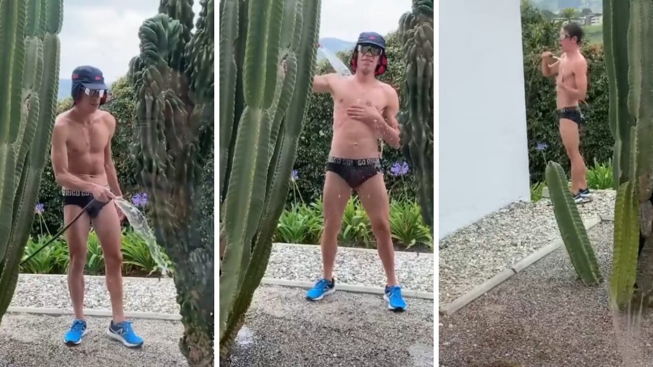 Rigoberto Urán salió con otra de sus ocurrencias.