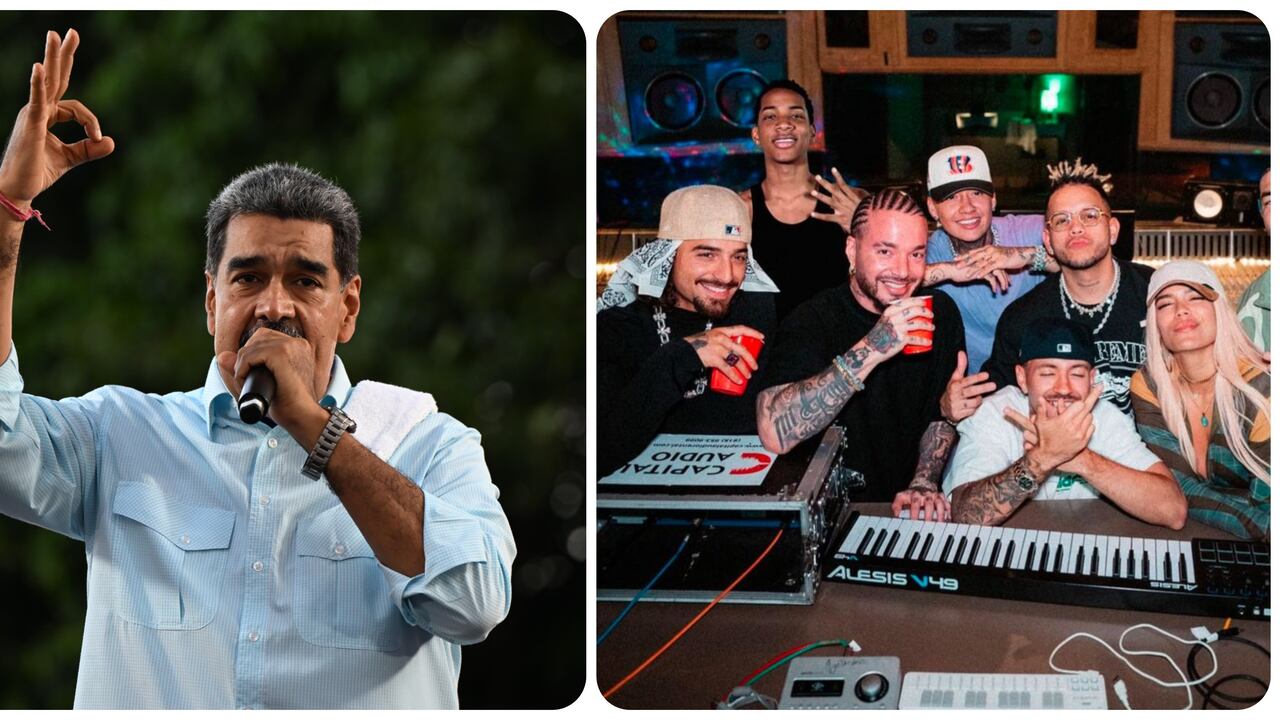 Nicolás Maduro criticó la canción de los artistas colombianos