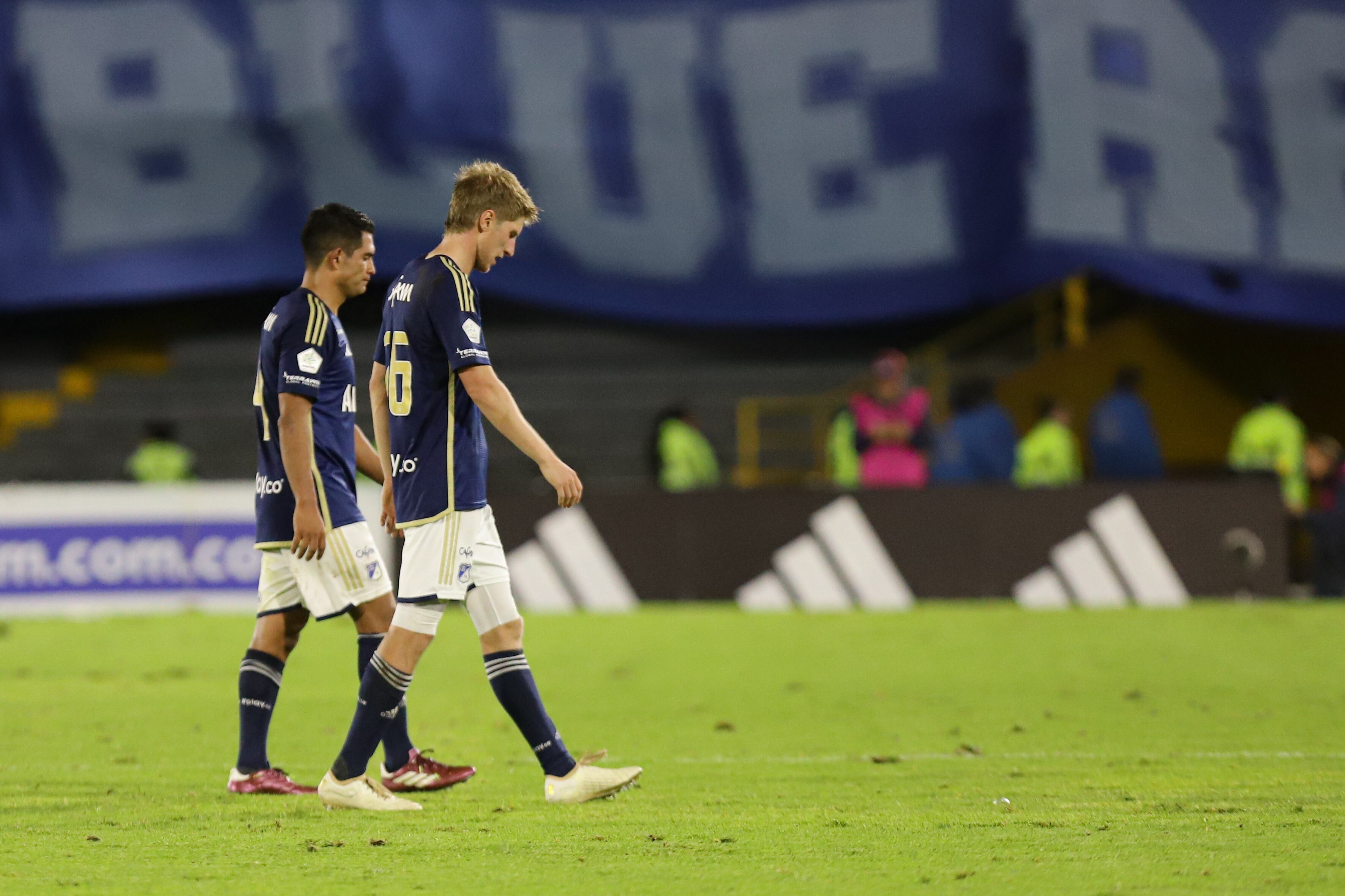 Bogotá. Mayo 18 de 2024. Millonarios enfrenta a Atlético Bucaramanga, por encuentro válido de Cuadrangulares Liga BetPlay I 2024 de la fecha 3, en el estadio Nemecio Camacho El Campín. (Colprensa - Lina Gasca)