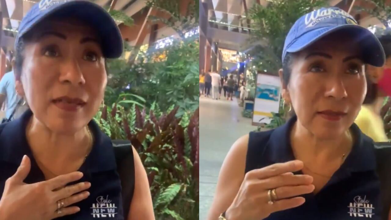 La mujer aseguró que los jóvenes estaban cayendo en un pecado. El video registra un hecho del 17 de marzo de este año que sigue siendo tendencia en redes sociales.