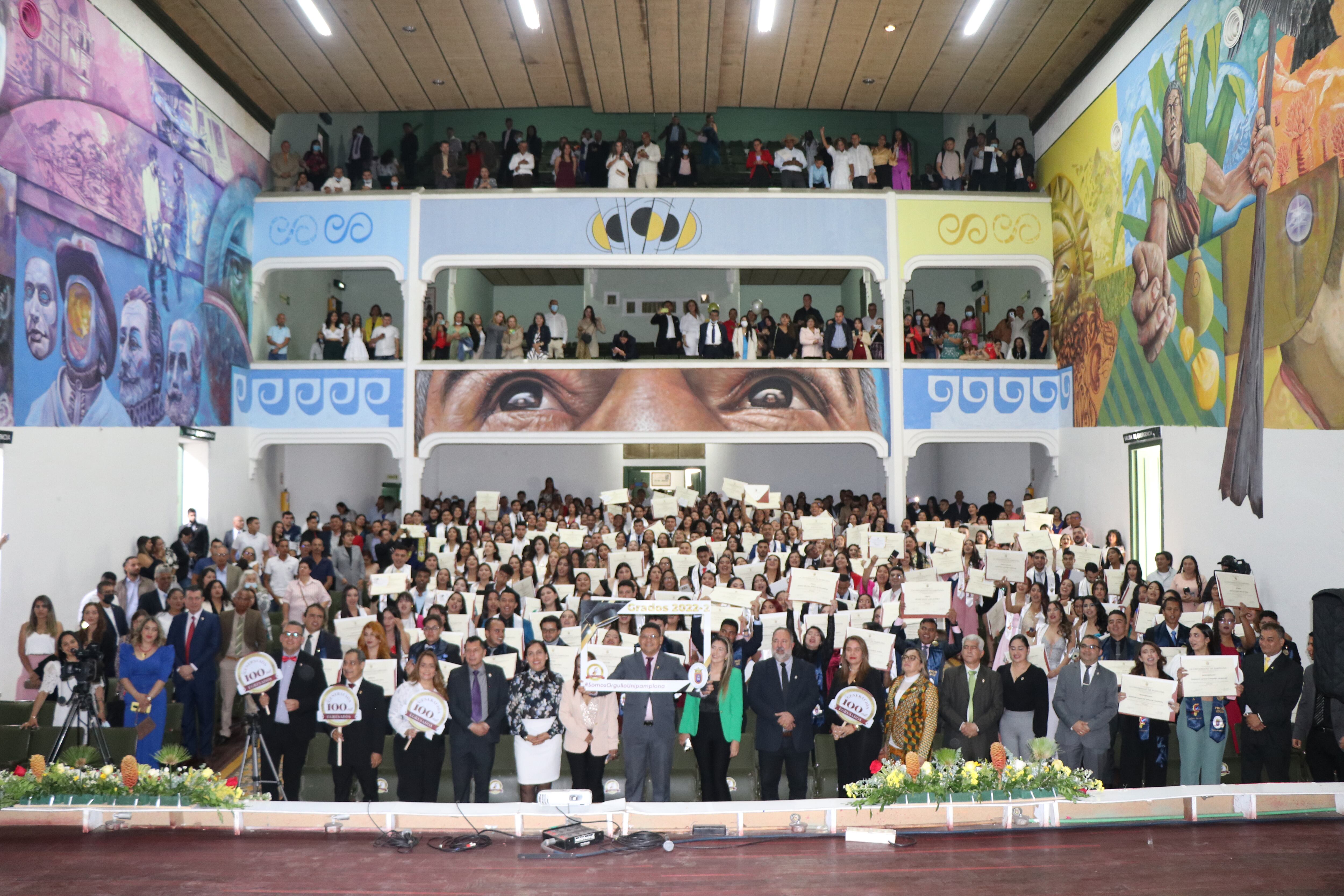 La Universidad de Pamplona llegó a la Generación de los 100 mil Egresados en las modalidades de pregrado y posgrado.