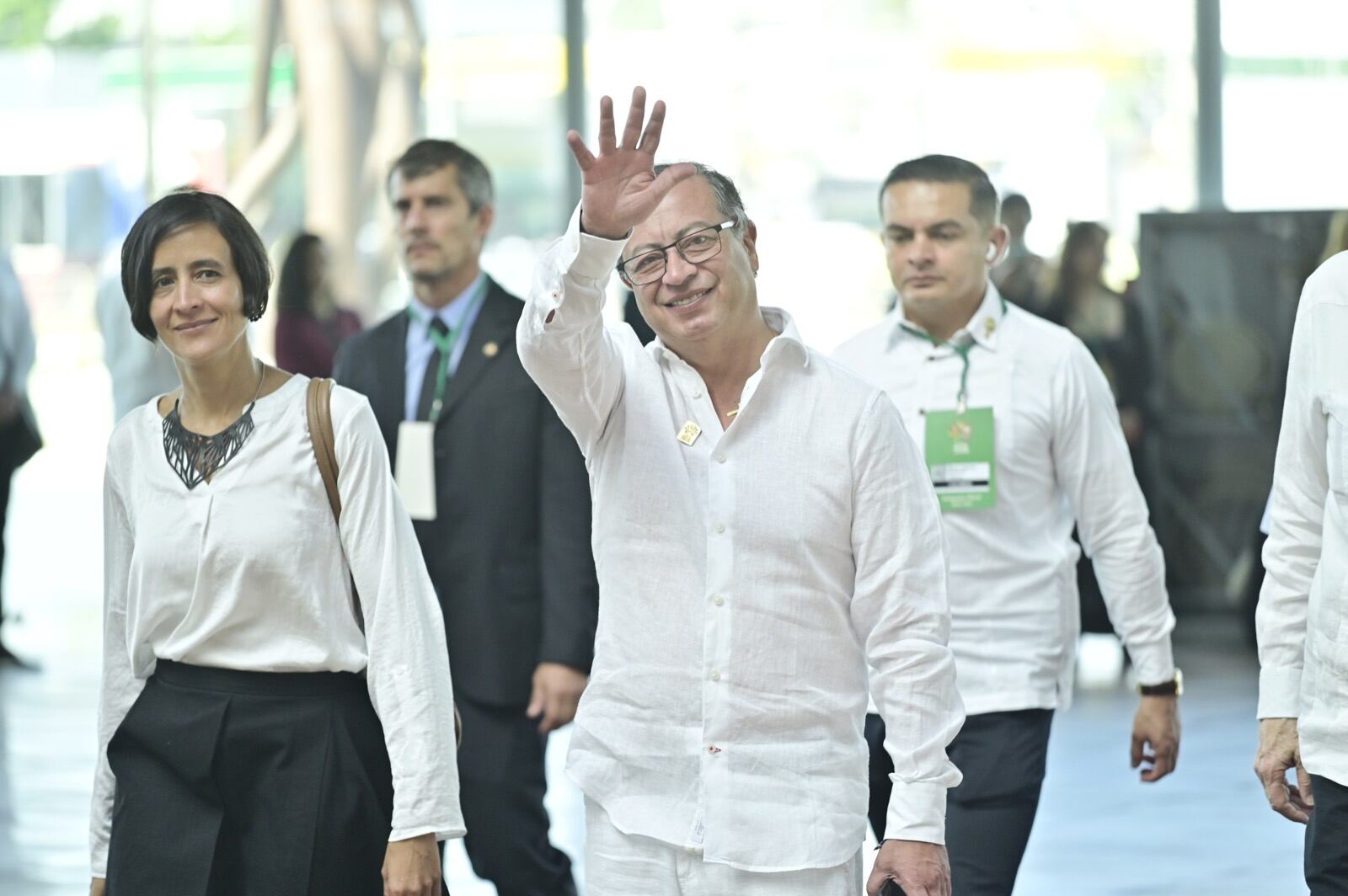 Presidente Gustavo Petro en Brasil para participar en la cumbre de la amazonía "juntos por nuestros bosques"