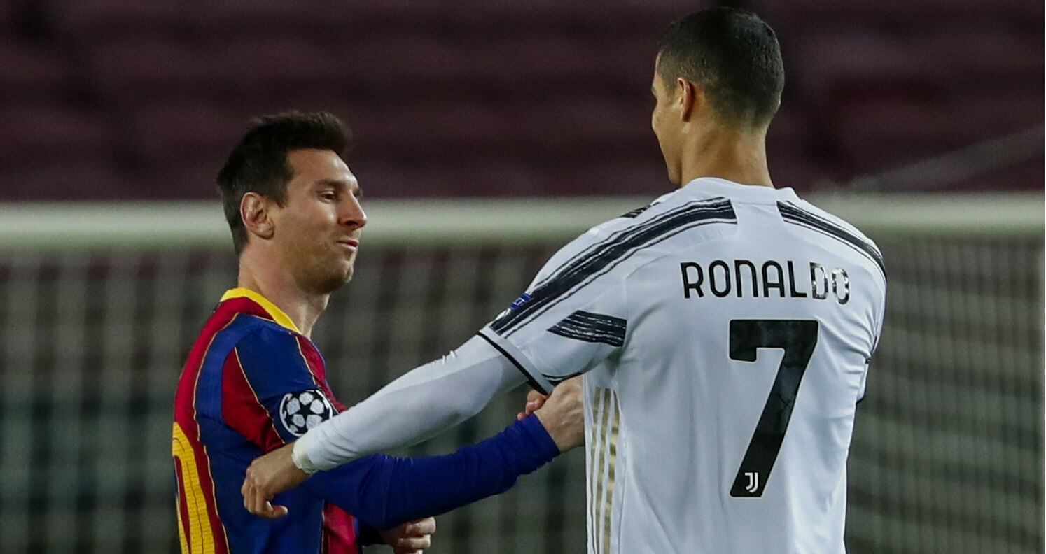 Messi y Cristiano