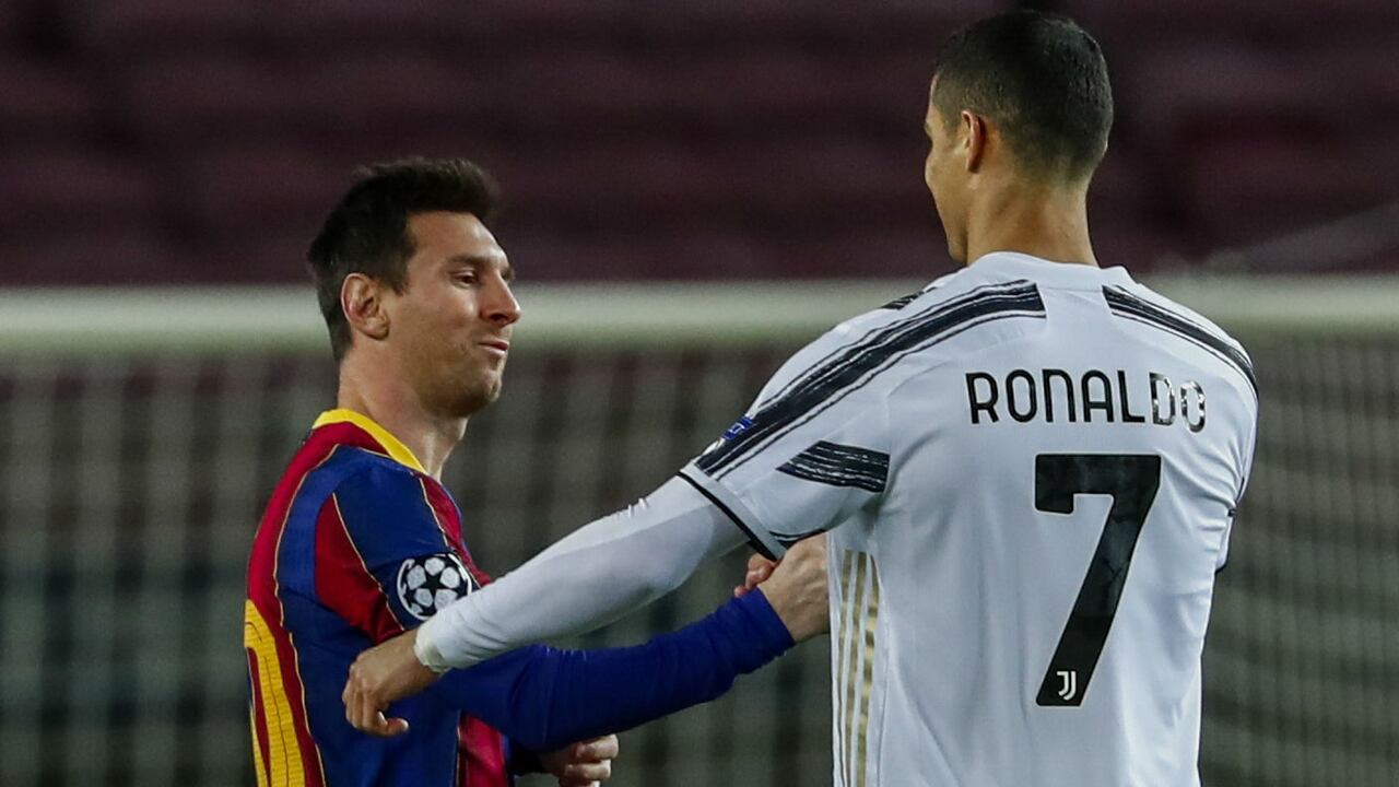 Messi y Cristiano