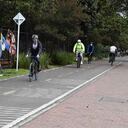 Este día la ciclovía se habilitó por completo, es decir, se dispuso de 127,7 kilómetros en las principales vías de la ciudad. Foto: Alexandra Ruiz/SEMANA