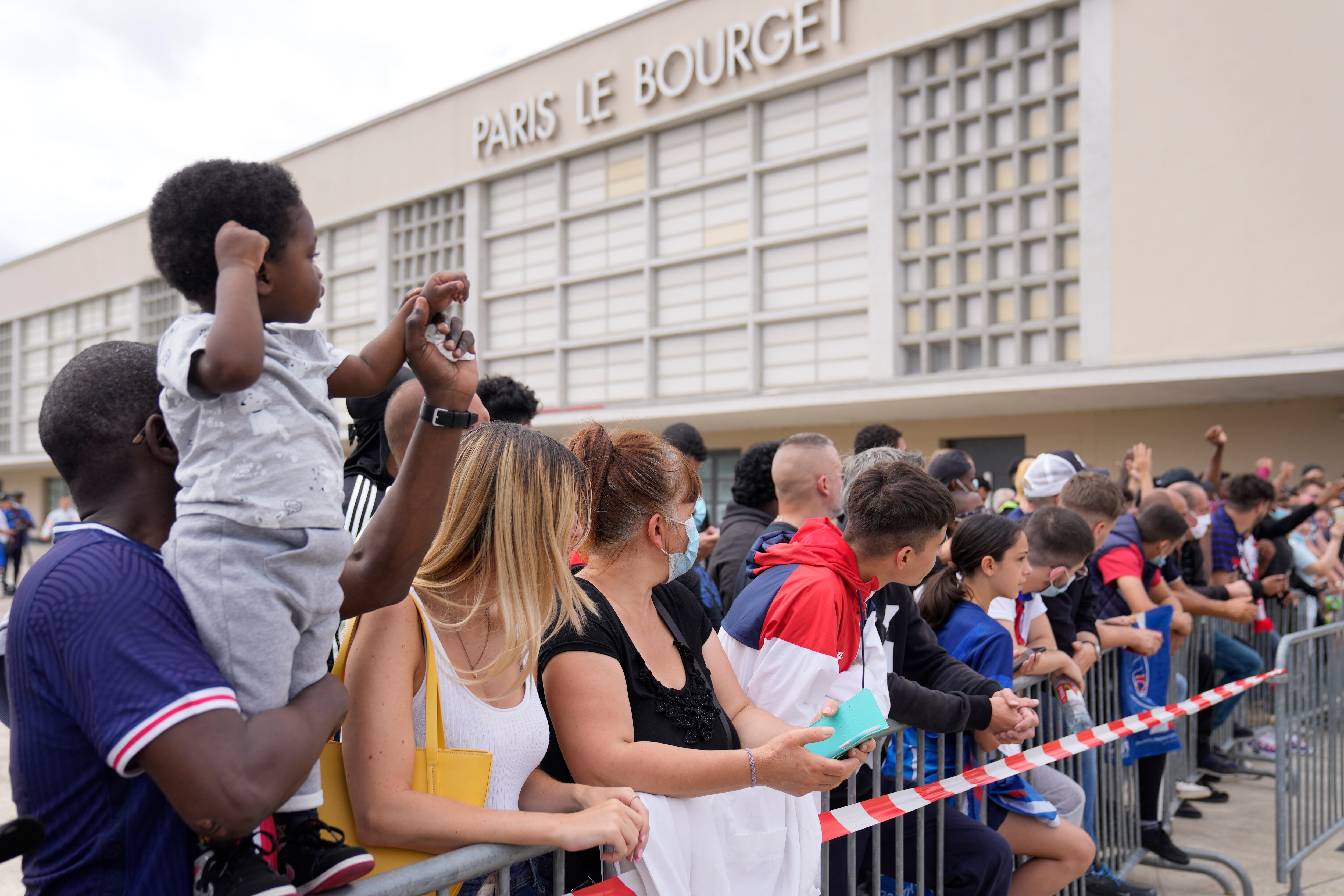 Lionel Messi en París.