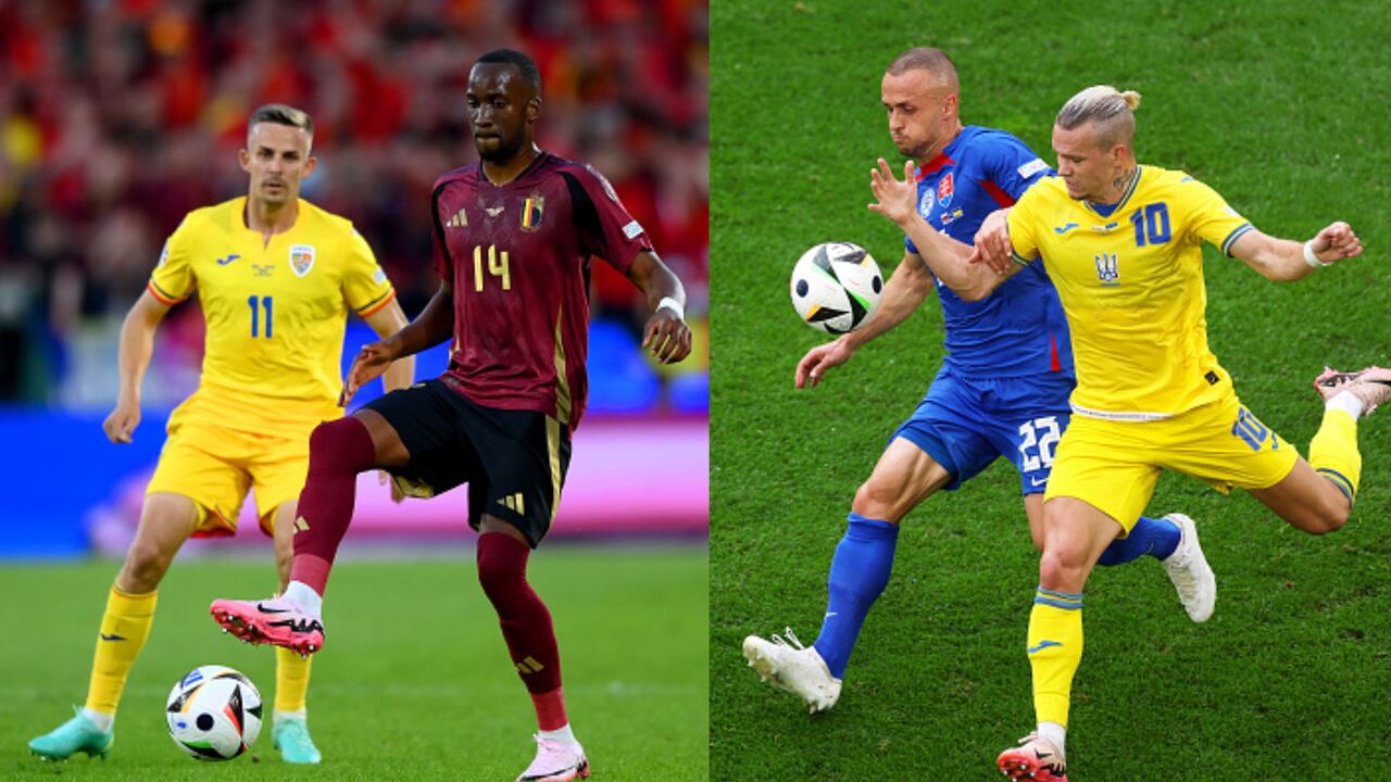 Rumania, Bélgica, Eslovaquia y Ucrania llegan al último partido de la fase de grupos con los mismos puntos.