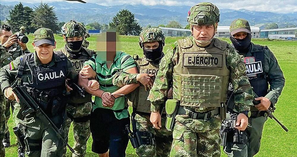 General Jhon Rojas cuando estaba en el Ejército Nacional.