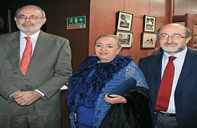Alfonso López Caballero, María Paulina Espinosa y Juan Lozano.