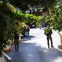 La zona en la que fue asesinado el presidente de Haití. (AP Photo/Joseph Odelyn)