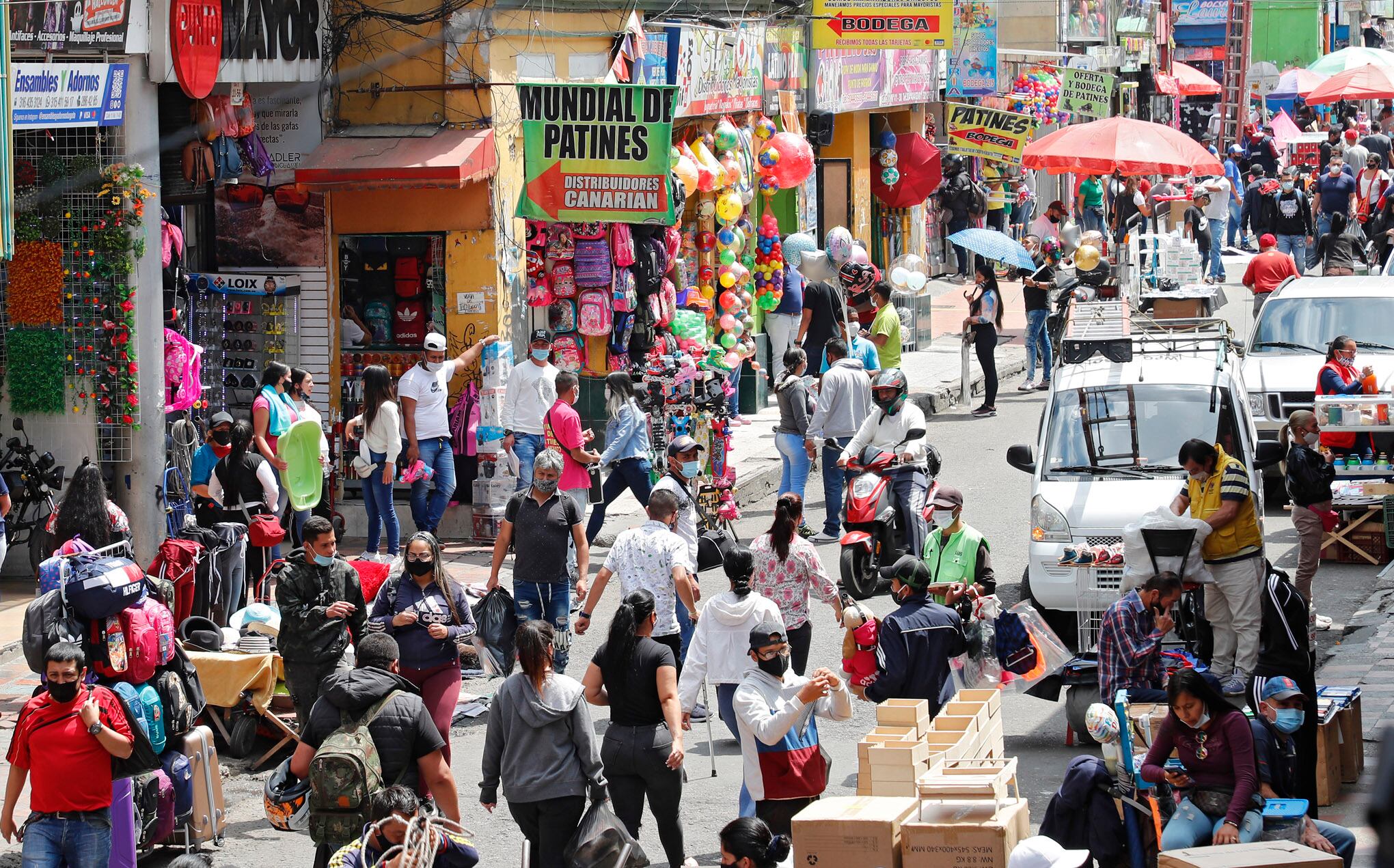 Comercio en San Victorino