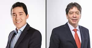 Luis Fernando Mejía, director de Fedesarrollo, y Bruce Mac Master, presidente de la Andi, coinciden en que no se puede seguir con el falso dilema entre economía y salud.