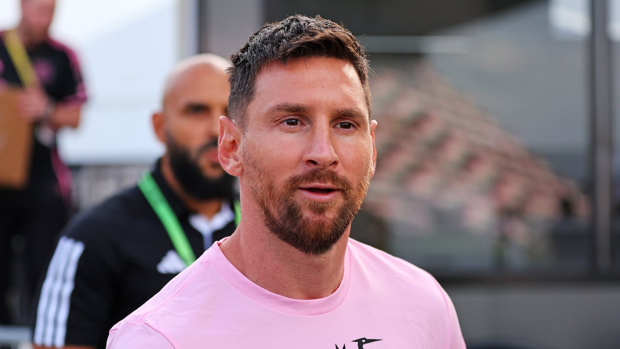 Messi llega a su partido debut con Inter de Miami