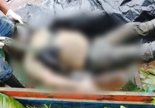 Cuerpo sin vida de alias Gonzalito del Clan del Golfo.