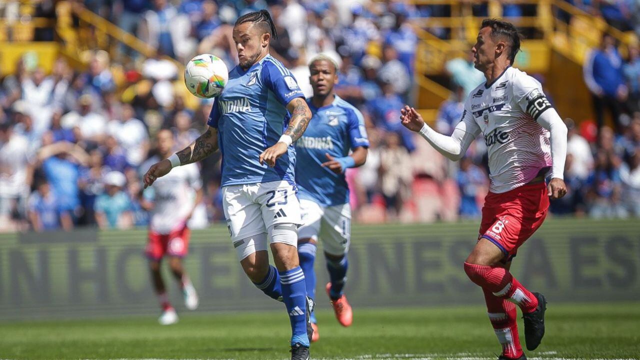 Imagen del Millonarios vs. Fortaleza.