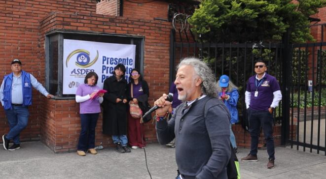 Defensores públicos protestaron por falta de pagos. Hicieron una jornada de Día sin Audiencias.