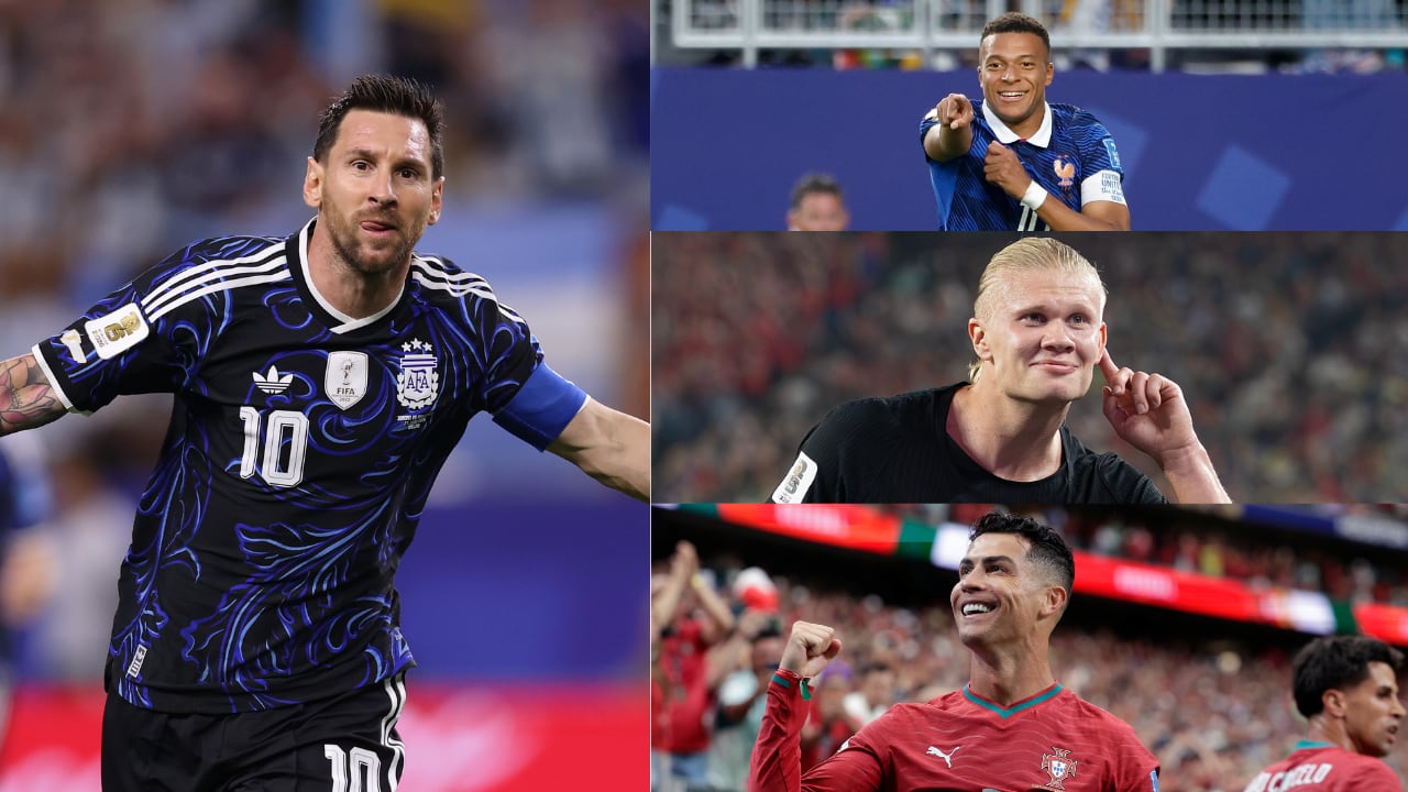 Así se vive la tabla de goleadores durante el Mundial .