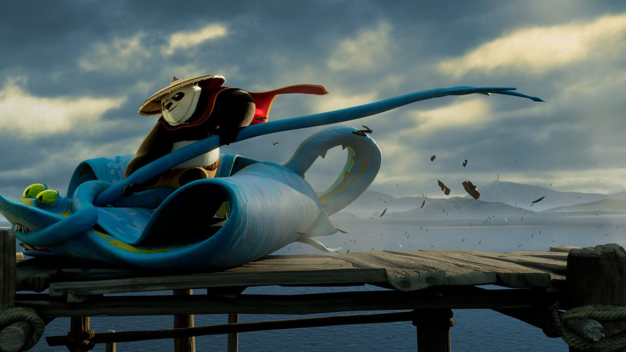 'Kung Fu Panda 4', de Mike Mitchell y Dreamworks Animations, llega pronto a Amazon Prime Video, con una historia entretenida y con cuadros preciosos.