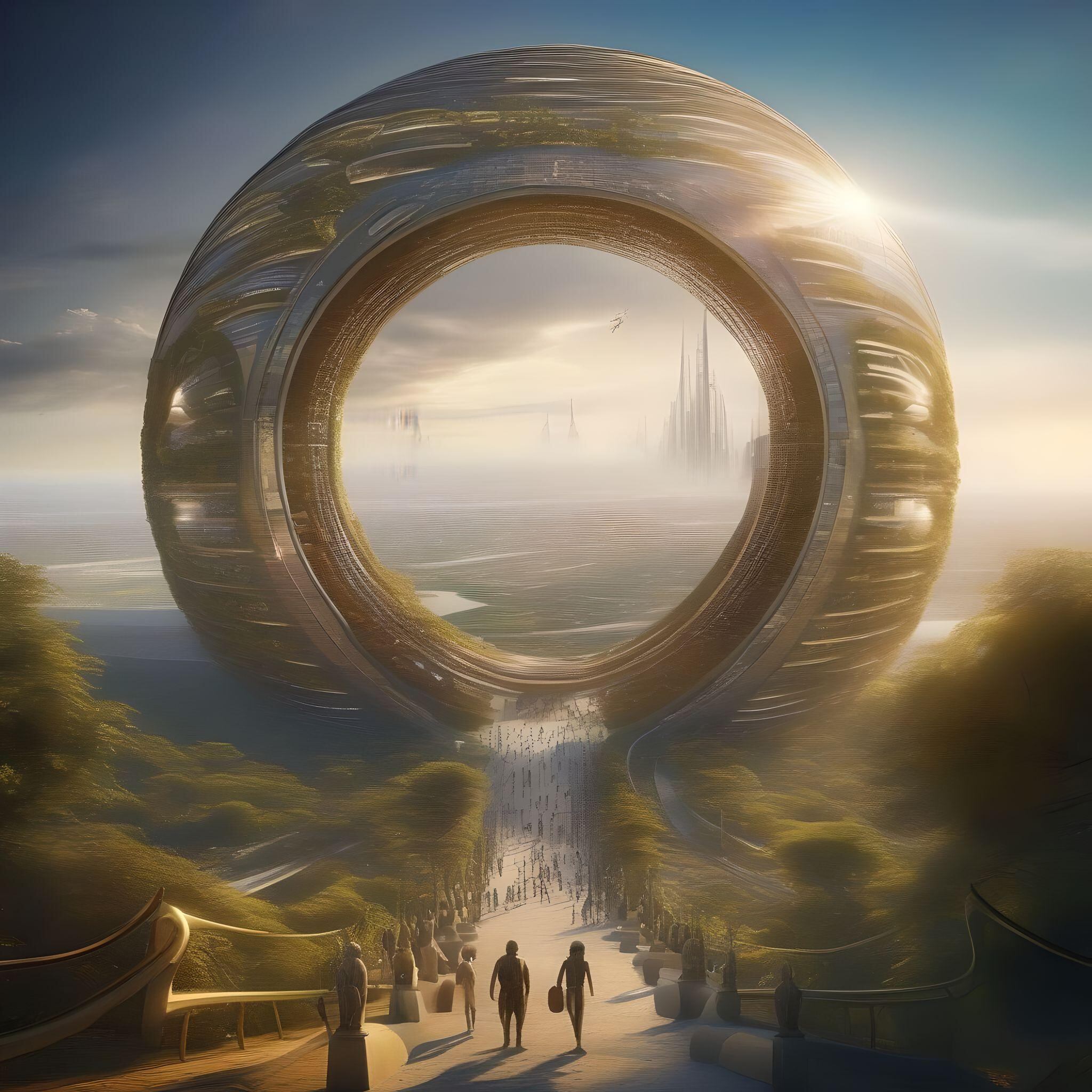 A medida que la tecnología avanza, la inteligencia artificial predice un escenario donde la humanidad se adapta a circunstancias inesperadas.