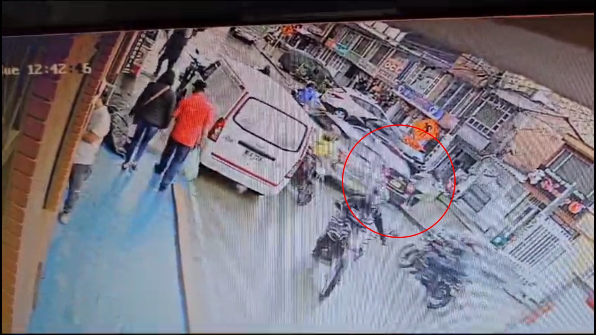 Los delincuentes llegaron y se fueron en el mismo carro.