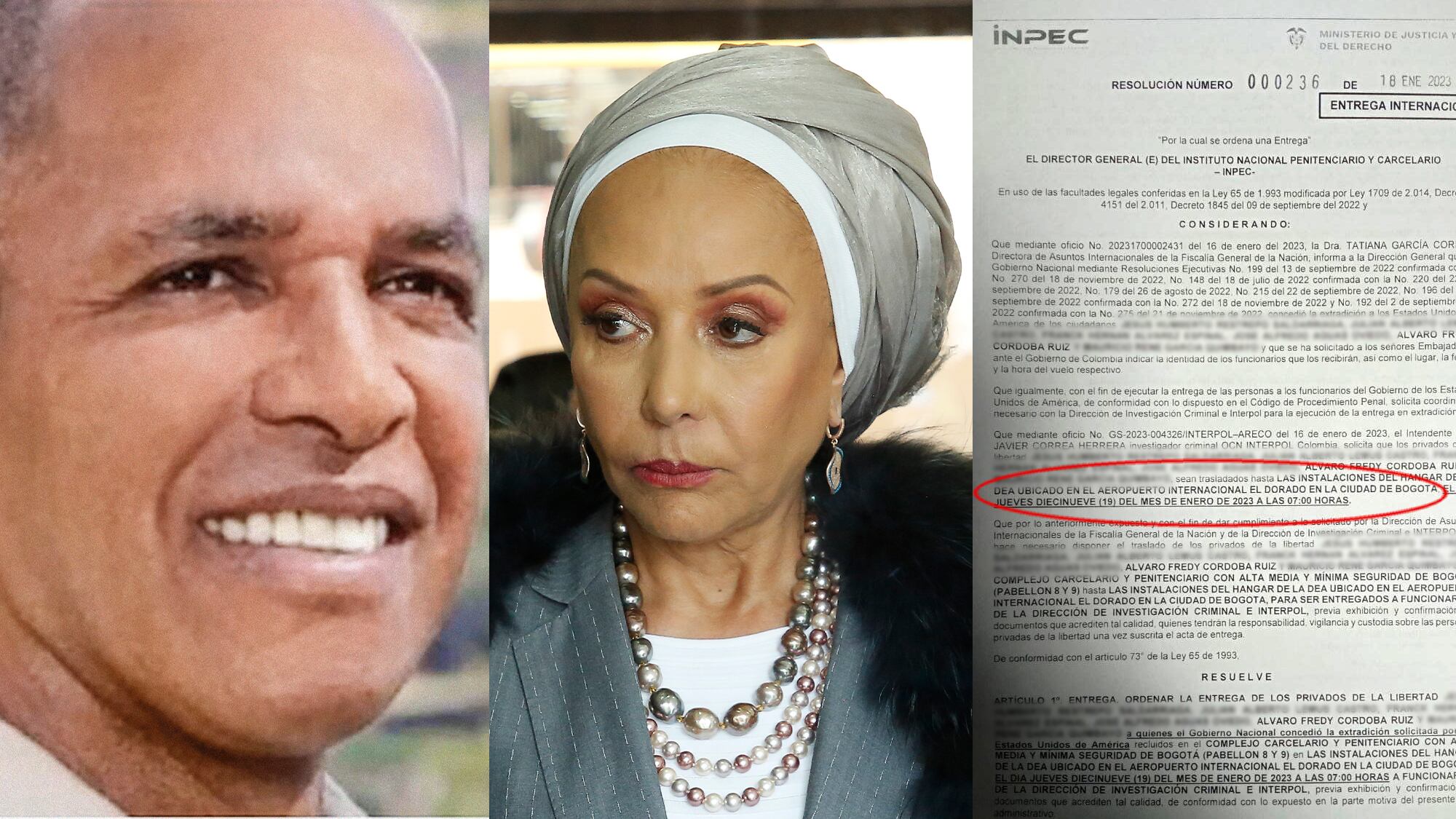 Alvaro Cordoba extradición