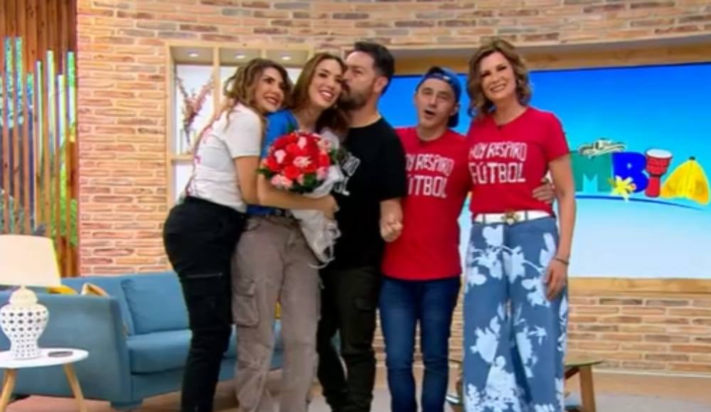 Violeta Bergonzi fue despedida por los presentadores del matutino.