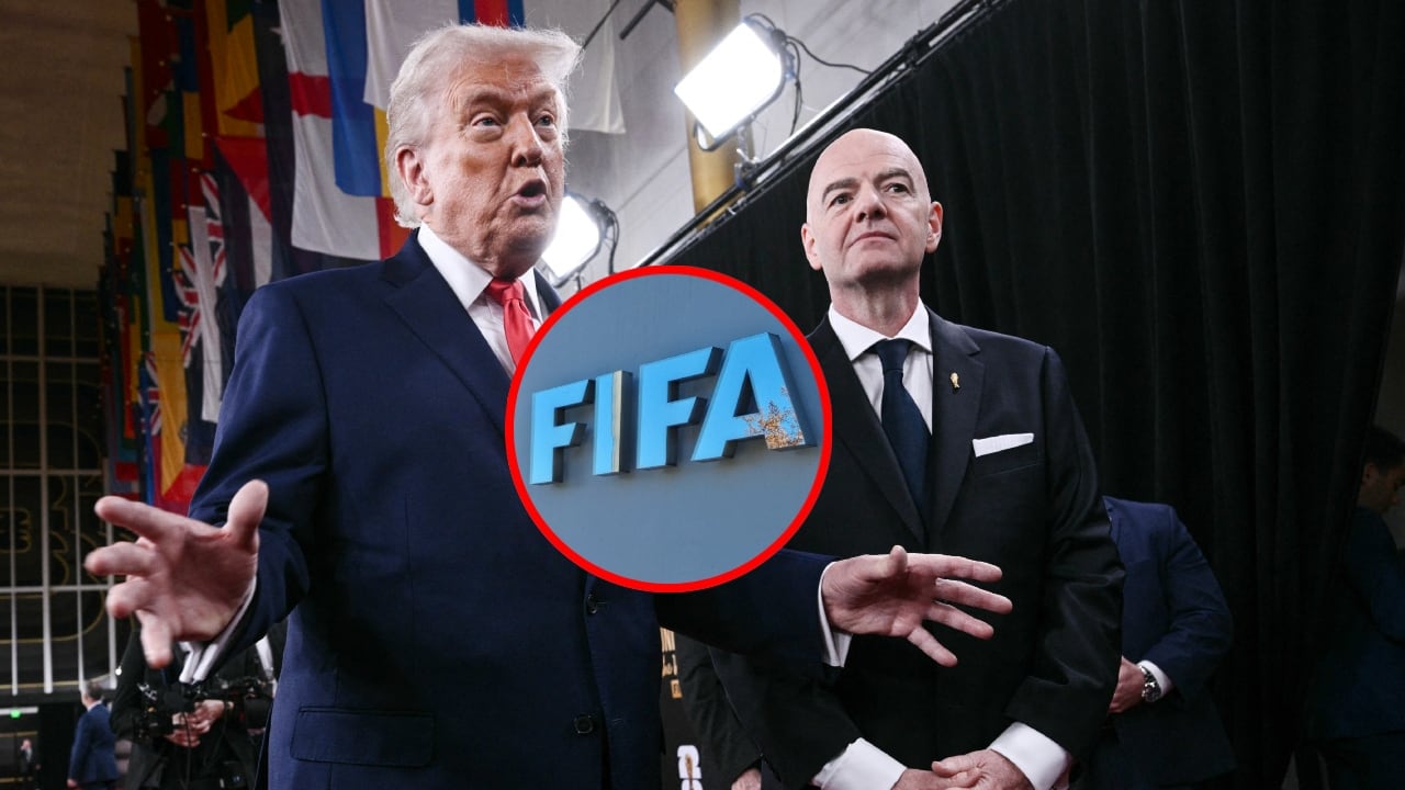 Donald Trump y Gianni Infantino