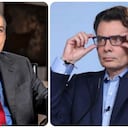 César Gaviria y Alejandro Gaviria.