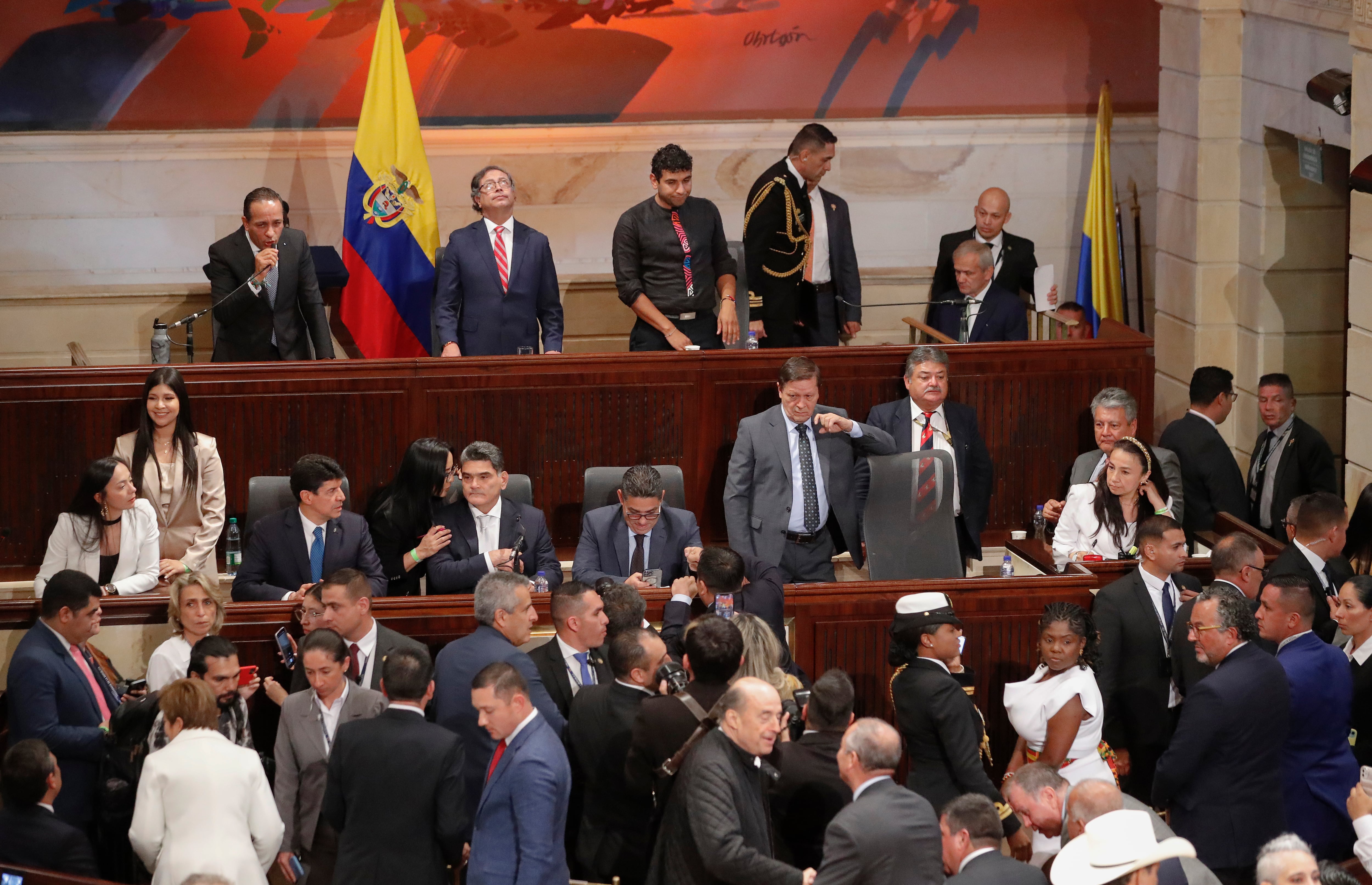 Presidente  Petro en la instalación del Congreso de la  República
panorámica Congreso en pleno
Bogota 20 de julio del 2023
Foto Guillermo Torres Reina / Semana