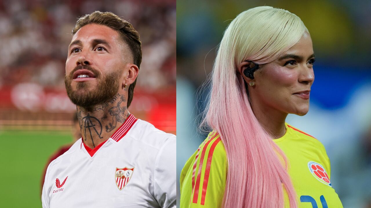 Sergio Ramos disfrutó el concierto de Karol G.