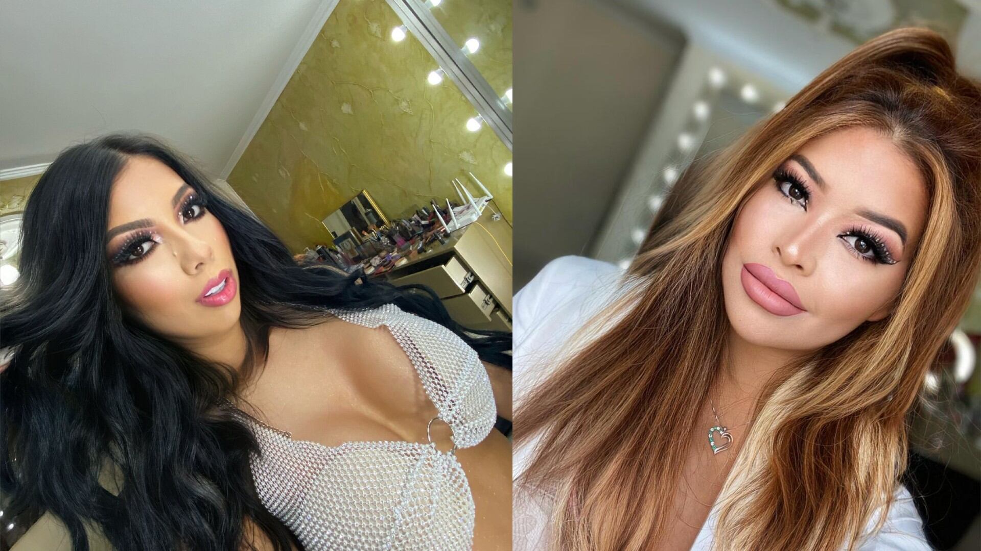 La DJ Valentina Trespalacios y Victoria Jiménez Escobar, maquilladora personal de la artista. Ambas celebraron el último cumpleaños el pasado 16 de diciembre. Hubo mariachis.