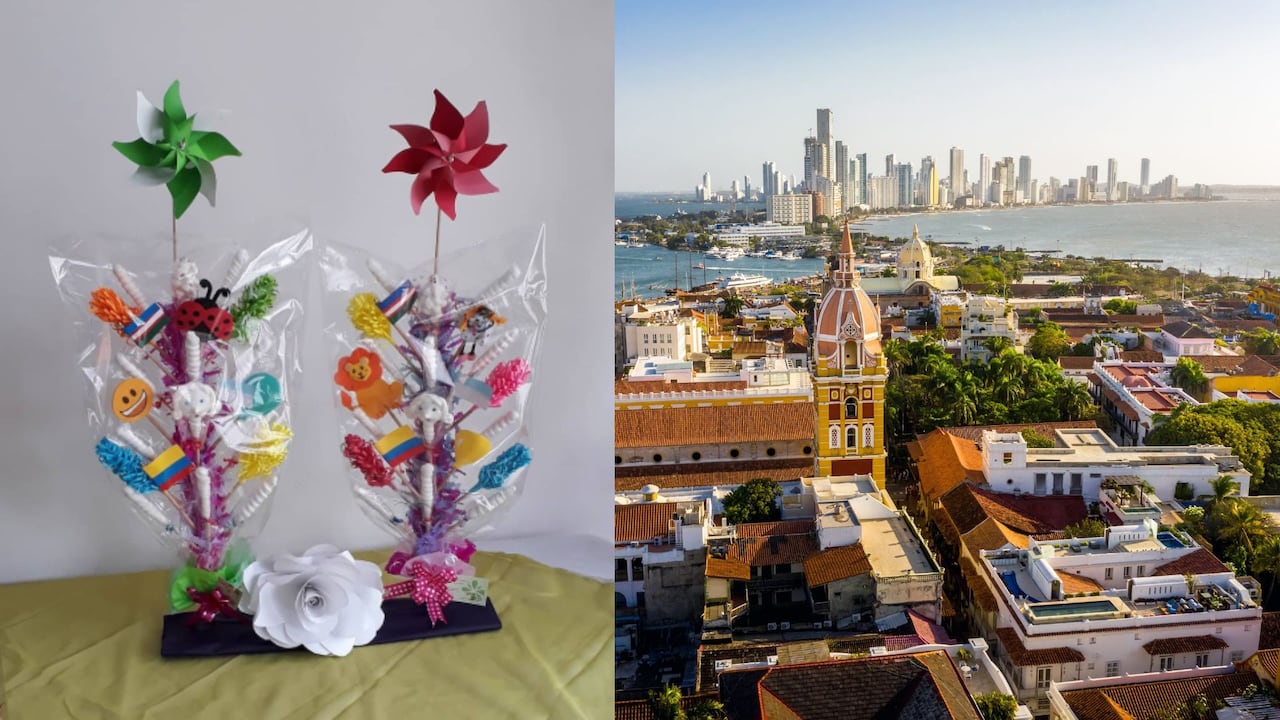 Artesanas del Valle del Cauca presentan las tradicionales macetas de alfeñique, símbolo del Día del Ahijado, en el marco del intercambio cultural que llevará esta tradición a Cartagena en 2026.