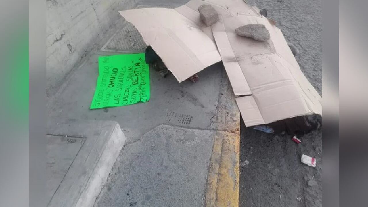 Delincuentes intentaron lazar los cuerpos al interior del penal.