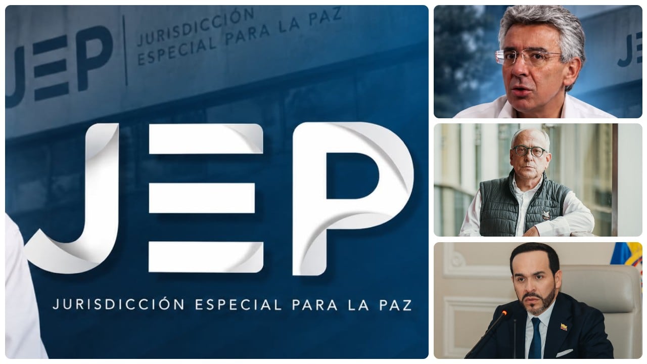 La Justicia Espeical para la Paz, Enrique Gómez Martínez, José Obdulio Gaviria y Abelardo De La Espriella.
