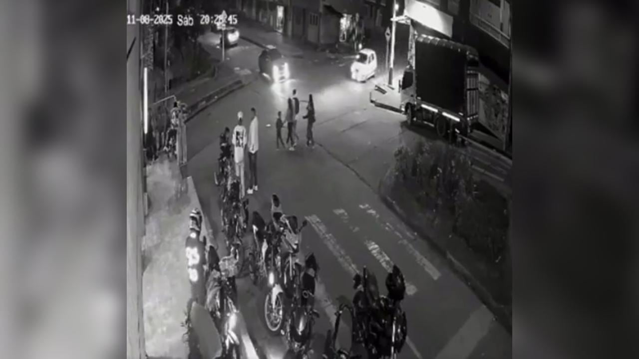 Momentos previos al accidente del 8 de noviembre.