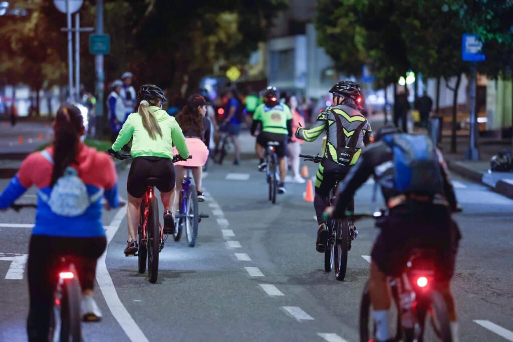 Ciclovía en Manizales