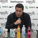Efraín Juárez en la rueda de prensa como campeón de Liga Betplay