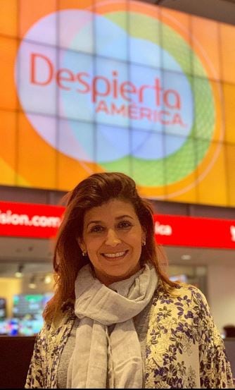La colombiana trabaja en 'Despierta América'